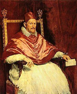 Diego Velazquez Portrait of Pope Innocent X, oil painting picture